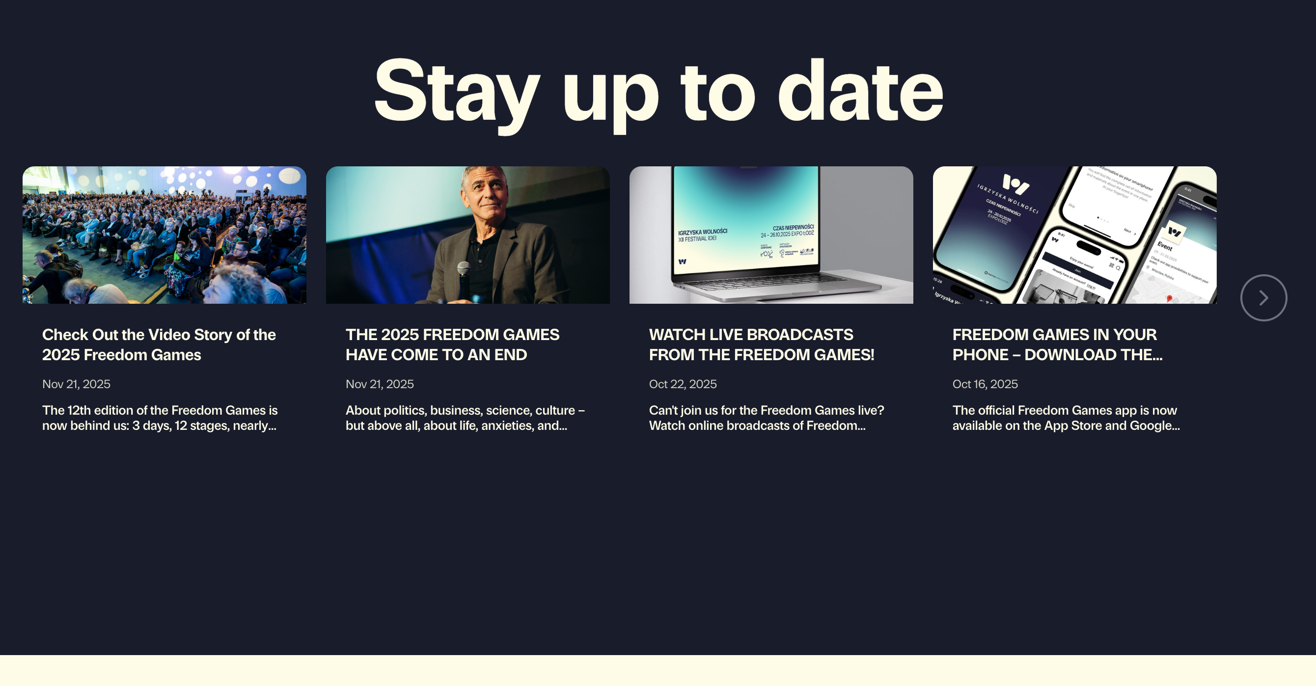 Interfejs zarządzania wydarzeniami