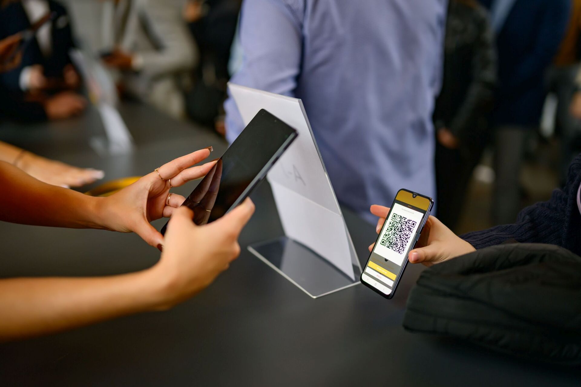 Skanowanie biletów weryfikacja za pomocą aplikacji Meeting Application