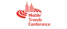 Mobile Trends Conference logo with a silhouette of two towers and red text.