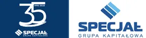 Logo Specjał Grupa Kapitałowa with stylized 30th anniversary mark.